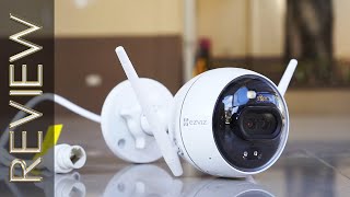 Ezviz C3X AI Dual Lens Outdoor Smart WiFi IP Camera Review [upl. by Ialohcin]