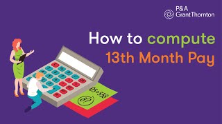 How to compute 13th month pay [upl. by Nylekoorb]