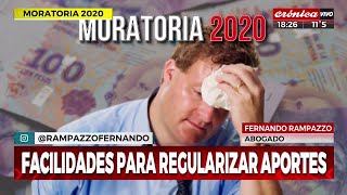 Moratoria 2020 toda la información para jubilados [upl. by Notnilk]