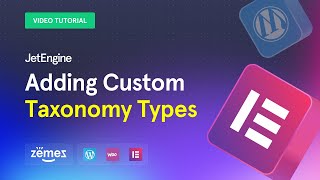 JetEngine Adding Custom Taxonomy Types [upl. by Ecilef760]