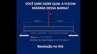 Como calcular uma viga metálica de perfil W de forma correta [upl. by Isobel]