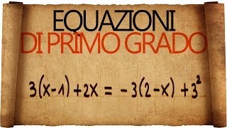 Equazioni di primo grado e relative disequazioni [upl. by Barling954]