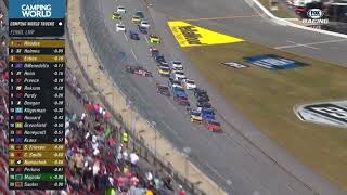 UNBELIEVABLE FINISH AT TALLADEGA  2022 NASCAR Truck Series [upl. by Liva]