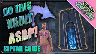 Refuge of the Gremlins  EASY VAULT  SIPTAH Beginners Guide  Conan Exiles Age of Sorcery [upl. by Higginbotham240]