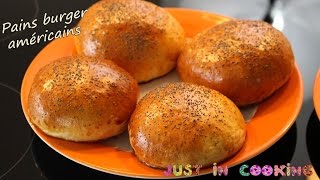 Recette de Pains Burger Américains ou Buns [upl. by Harriette]