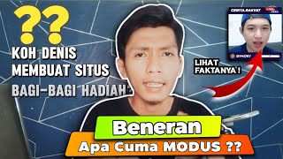 Apakah Situs SIHOKI Koh Denis Beneran Banyak Tersebar di Facebook [upl. by Newhall]