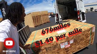 Cargo Van Expediting Freight From St George Utah To Burlingame Ca [upl. by Yentrac613]