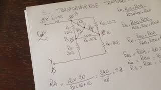 ESERCIZIO TRASFORMAZIONE TRIANGOLOSTELLA B [upl. by Feilak933]