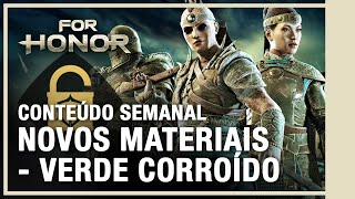 For Honor Conteúdo semanal  Novos Materiais  Agosto de 2020 [upl. by Aivlys]