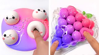 1 Hour Oddly Satisfying Slime ASMR No Music Videos  Relaxing Slime 2022 [upl. by Icram358]