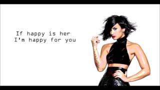 Stone Cold  Demi Lovato LYRIC [upl. by Mharba32]