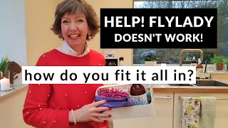 Help Flylady doesnt work how to fit it all in Real life tips weekly plan [upl. by Joscelin]