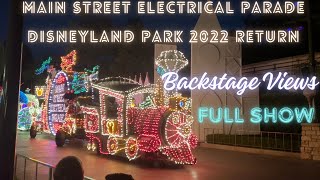 Disneyland Main Street Electrical Parade Its A Small World View 845pm Enhanced Soundtrack 52922 [upl. by Hcire]