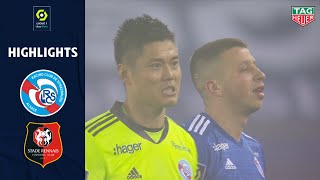 RC STRASBOURG ALSACE  STADE RENNAIS FC 1  1  Highlights  RCSA  SRFC  20202021 [upl. by Tennaj]