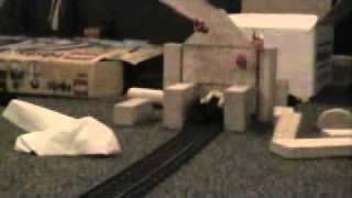 The Gigantic Lego Train Ramp CRASH [upl. by Schuler]