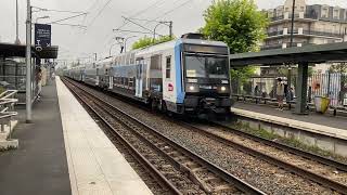 Arrivée d’une UM Z 20900 IDFM en gare de Franconville le Plessis Bouchard [upl. by Anilehcim]