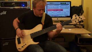 MLP Tamas Barabas Signature Fretless 5 Djabe  Clouds Dance [upl. by Layton]