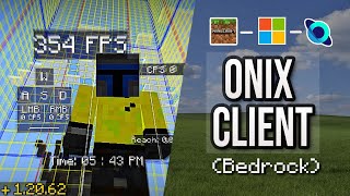 DESCARGAR ONIX CLIENT PARA MINECRAFT BEDROCK 12061 [upl. by Holmun]