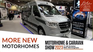 Motorhome amp Caravan Show 2023 Pt4  More NEW Motorhomes [upl. by Suhpesoj358]