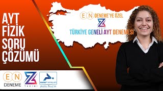 AYT Fizik Deneme Çözümü Türkiye Geneli Paraf Z Takımı AYT Fizik Deneme Çözümleri [upl. by Alison]