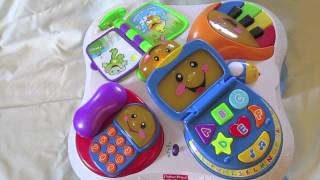 Toy Review FisherPrice Laugh amp Learn Fun with Friends Musical Table [upl. by Cindra]