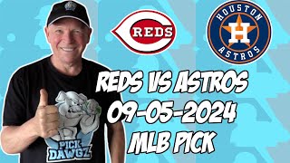 Cincinnati Reds vs Houston Astros 9524 MLB Pick amp Prediction  MLB Betting Tips [upl. by Cupo]