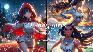 Once Upon a Run Disney Girls as Marathon Queens [upl. by O'Toole]