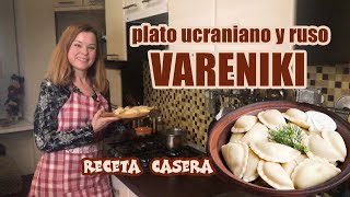 Vareniki plato ucraniano y ruso Receta casera [upl. by Leiba]