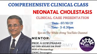 NEONATAL CHOLESTASIS Clinical case presentation [upl. by Ainahpets]