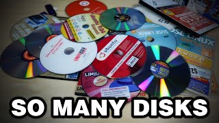 Testing A Bunch of Old Linux Disks [upl. by Malha]