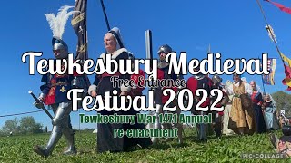 Tewkesbury Medieval Festival 2022 [upl. by Buschi]