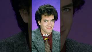 Tom Hanks 19802024 Antes e Depois tomhanks actor film star hollywood forrestgump shots [upl. by Leribag62]