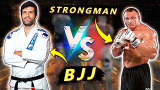 STRONGMAN Vs MAESTRO DE JIU JITSU BRASILEÑO Análisis y reacción  Alberto Barberá [upl. by Chrisman539]