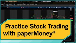 thinkorswim® paperMoney® Stock Trading Simulator Tutorial [upl. by Poll]