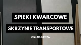 Skrzynie do przewozu spieków kwarcowych [upl. by Kirstin]