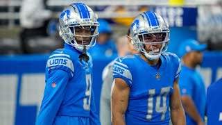 Dont sleep on this DETROIT LIONS WR room 2024 [upl. by Inaflahk]