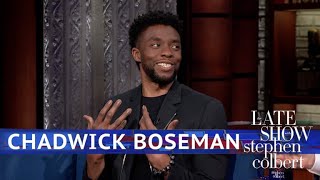 Chadwick Boseman On Bringing Humanity To Black Panther [upl. by Kearney]