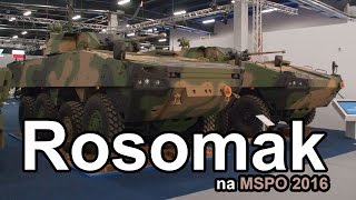 Rosomak na MSPO 2016 Komentarz gdziewojsko [upl. by Lamb]