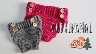 CUBREPAÑAL O RANITA A CROCHET [upl. by Anesor]