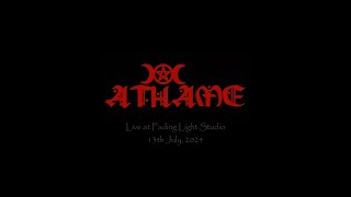 ATHAME  Live at Fading Light Studio GER 13072024  Magick Unfolds [upl. by Lars827]