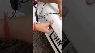 car back sensor Back sensor install [upl. by Jolene784]