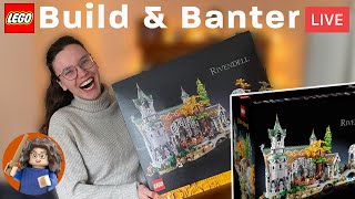 🔴Building the set of DREAMS  LEGO Rivendell  10316 [upl. by Koren416]