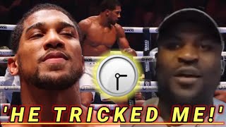 BREAKING NEWS❗🚨OH OHHH ANTHONY JOSHUA TRICKED ME FRANCIS NGANNOU ACCUSES JOSHUA OF SABOTAGE [upl. by Fortunato]