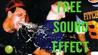 EXTREME BARFING  SOUND EFFECT FREE DOWNLOAD [upl. by Lucier]