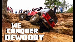 Our 2018 Jeep Wrangler JLU Rubicon Conquers DeWoody at Barnwell Mountain [upl. by Hoagland]