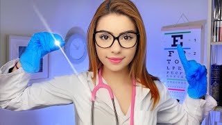 ASMR Detailed Cranial Nerve Exam amp Vestibular Assessment 👩‍⚕️ DETAILED Ear Eye Exam Hearing Test [upl. by Akemeuwkuhc]