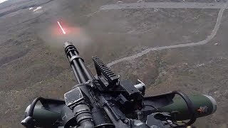 US Marines Firing The Powerful GAU21 Machine Gun amp M134 Minigun  Close Air Support Trainings [upl. by Krell570]