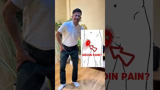 GROIN PAIN RELIEF IN SECONDS 🥰🤩 groinpain viralshorts viralvideos [upl. by Ahseinek]