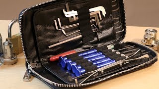 81 Piece Banggood Lock Pick Set Review [upl. by Marika]