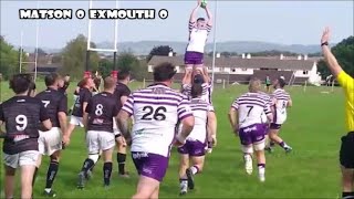 Matson RFC v Exmouth RFC Regional 1 South West 202324 [upl. by Cecilla]